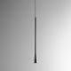 Pendule, Lustre suspendate - Lustra suspendata, Pendul LED slim DAFNE H-60cm alb, negru sau auriu