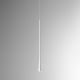 Pendule, Lustre suspendate - Lustra suspendata, Pendul LED slim DAFNE H-60cm alb, negru sau auriu