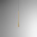 Lustra suspendata, Pendul LED slim DAFNE H-40cm alb, negru sau auriu