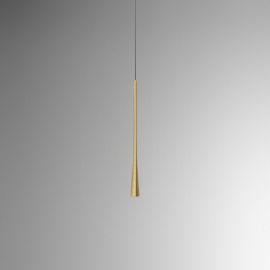 Pendule, Lustre suspendate - Lustra suspendata, Pendul LED slim DAFNE H-40cm alb, negru sau auriu
