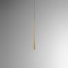 Lustra suspendata, Pendul LED slim DAFNE H-40cm alb, negru sau auriu