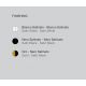 Pendule, Lustre suspendate - Lustra suspendata, Pendul LED slim DAFNE H-40cm alb, negru sau auriu