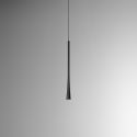 Lustra suspendata, Pendul LED slim incastrabil DAFNE alb, negru sau auriu