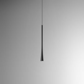 Lustra suspendata, Pendul LED slim incastrabil DAFNE alb, negru sau auriu
