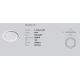 Plafoniere - Plafoniera LED moderna DHARMA 55cm