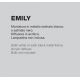 Pendule, Lustre suspendate - Pendul cu spot suspendat EMILY P alb sau negru