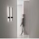 Aplice, corpuri de iluminat pentru pereti - Aplica de perete LED design liniar ENILA alb, auriu sau titan