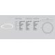 Plafoniere - Plafoniera LED design circular FLOR 100cm alb, negru sau auriu
