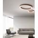 Plafoniere - Plafoniera LED design circular FLOR 60cm alb, negru sau auriu