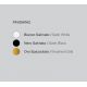 Plafoniere - Plafoniera LED design circular FLOR 40cm alb, negru sau auriu