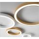 Plafoniere - Plafoniera LED design circular FLOR 40cm alb, negru sau auriu