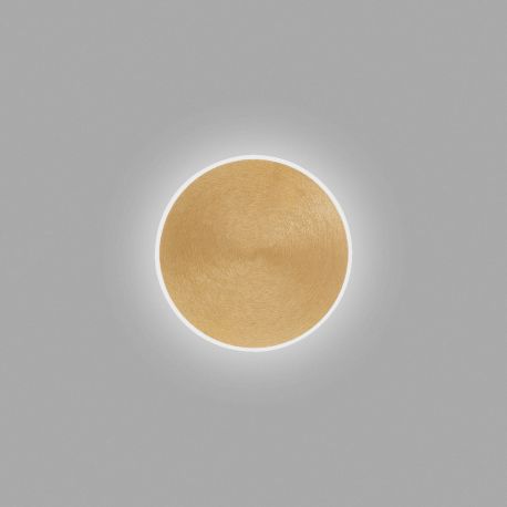 Aplice, corpuri de iluminat pentru pereti - Aplica de perete cu lumina ambientala LED FORTUNA 38cm alb, negru sau auriu