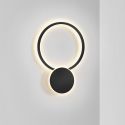 Aplica de perete lumina ambientala LED Omnio negru