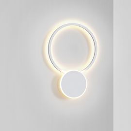 Aplice, corpuri de iluminat pentru pereti - Aplica de perete lumina ambientala LED Omnio alb