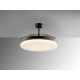 Lustre cu ventilator - Lustra LED cu Ventilator si telecomanda, lame retractabile Vento negru