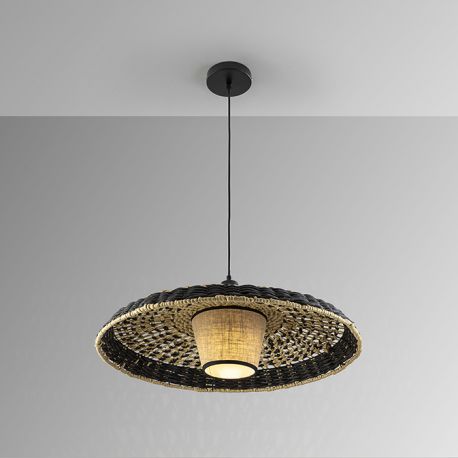 Pendule, Lustre suspendate - Lustra boho style design natural Fiji