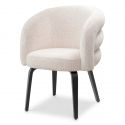 Scaun design elegant LUX Novelle, Lyssa off-white 