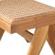 Scaune - Scaun design clasic din lemn si rattan Niclas, natur