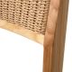 Scaune - Scaun design clasic din lemn si rattan Niclas, natur