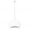 Lustra suspendata design decorativ Cloud alb 40cm