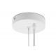 Pendule, Lustre suspendate - Lustra suspendata design decorativ Cloud alb 60cm