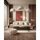 Pendule, Lustre suspendate - Lustra suspendata design decorativ Cloud alb 100cm