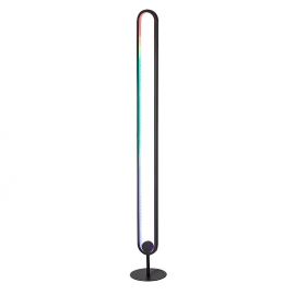 Lampadare - Lampa de podea moderna cu telecomanda si LED RGB Barto