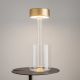 Veioze - Lampa portabila cu baterii cu baza in forma de vaza AI design auriu/ transparent