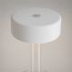 Veioze - Lampa portabila cu baterii cu baza in forma de vaza AI design alb/ transparent