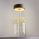 Veioze - Lampa portabila cu baterii cu baza in forma de vaza AI design negru/ transparent