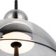 Pendule, Lustre suspendate - Lustra/Pendul LED design modern decorativ Bangkok 25cm, fumuriu