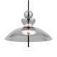 Pendule, Lustre suspendate - Lustra/Pendul LED design modern decorativ Bangkok 40cm, fumuriu