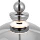 Pendule, Lustre suspendate - Lustra/Pendul LED design modern decorativ Bangkok 40cm, fumuriu