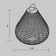 Lampi decorative si solare - Lampa portabila cu baterii, iluminat decorativ exterior Plet 48cm