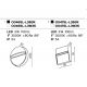 Aplice - Spot LED iluminat scari sau perete exterior IP54 Mane alb