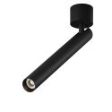 Spot LED aplicat directionabil stil minimalist Focus T negru