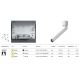 Plafoniere cu spoturi, Spoturi aplicate - Spot LED aplicat directionabil stil minimalist Focus T negru
