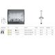 Spoturi tavan fals - Spot LED incastrabil rotativ retractabil Focus T alama