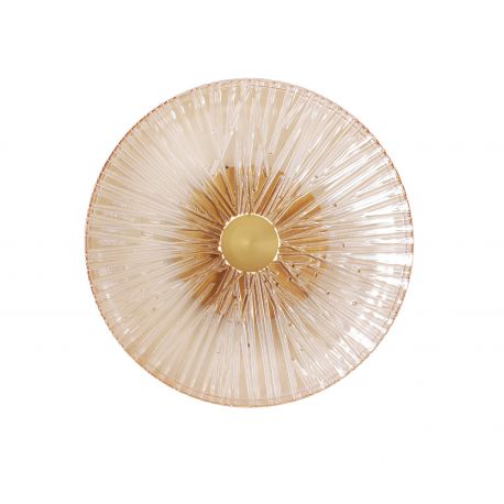Aplice, corpuri de iluminat pentru pereti - Aplica de perete LED design modern decorativ Allure 1L Champagne