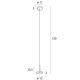 Pendule, Lustre suspendate - Pendul LED design modern minimalist Ibiza