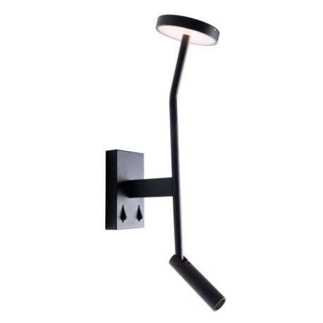 Aplice, corpuri de iluminat pentru pereti - Aplica de perete cu reader LED design minimalist Ibiza
