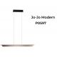 Pendule, Lustre suspendate - Lustra suspendata LED design modern Jo-Jo Modern gri