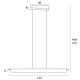 Pendule, Lustre suspendate - Lustra suspendata LED design modern Jo-Jo Modern gri