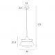 Pendule, Lustre suspendate - Lustra, Pendul design rustic din lemn Kioto