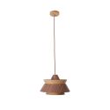 Lustra, Pendul design rustic din lemn Kioto