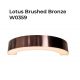 Aplice, corpuri de iluminat pentru pereti - Aplica de perete LED Lotus Brushed Bronze