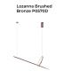 Pendule, Lustre suspendate - Lustra LED moderna design minimalist Lozanna Brushed Bronze
