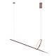 Pendule, Lustre suspendate - Lustra LED moderna design minimalist Lozanna Brushed Bronze