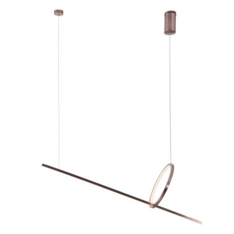 Pendule, Lustre suspendate - Lustra LED moderna design minimalist Lozanna Brushed Bronze