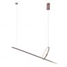 Lustra LED moderna design minimalist Lozanna Brushed Bronze